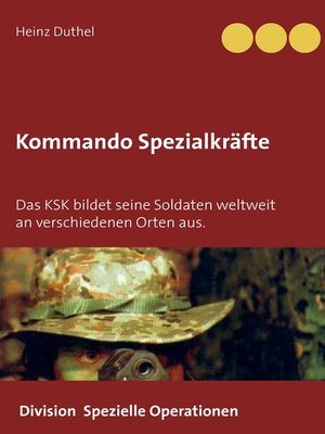 cover image of Kommando Spezialkräfte 3--Division Spezielle Operationen